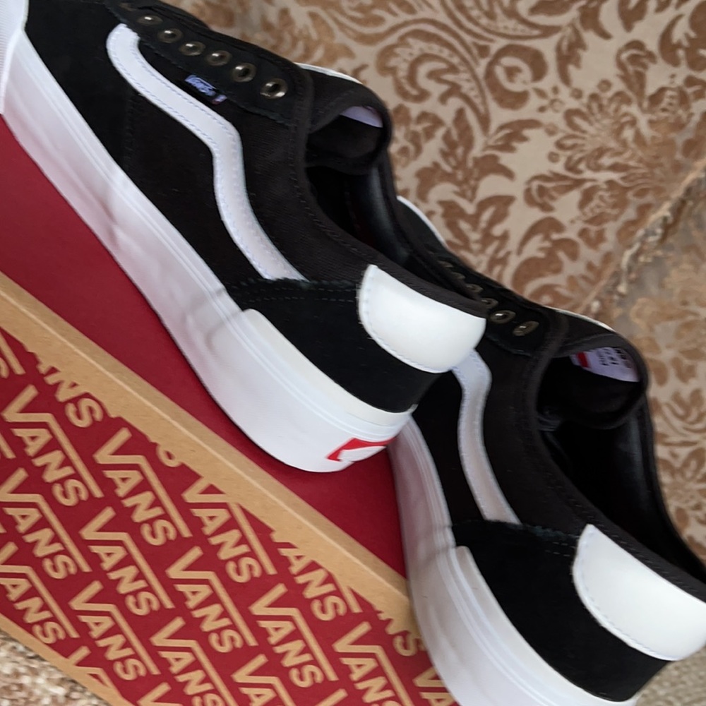 Vans CHIMA Pro 2 Suede/Canvas Black/White WMNS - Picture 15 of 16